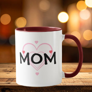 Mug Maman MIGNON Cœur Rouge Personnaliser