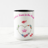 Mug Maman mignonne et simple (Centre)