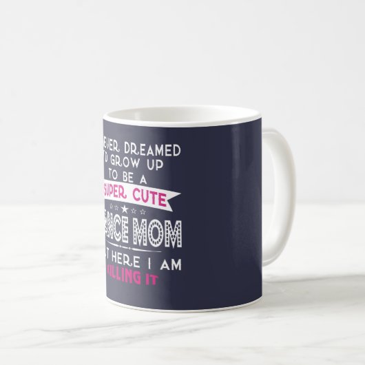 MUG MAMAN MIGNONNE SUPERBE DE DANSE (Devant droit)