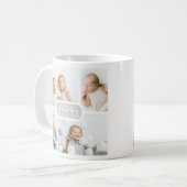Mug Maman Moderne 4 Photo Gris (Devant gauche)