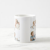 Mug Maman Moderne 4 Photo Gris (Centre)