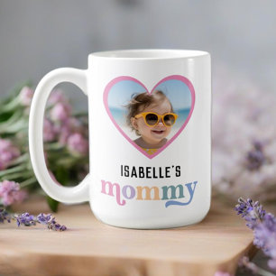 Mug Maman Moderne Maman Enfants Nom Fête de la mère Ca