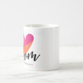 Mug Maman moderne mignonne avec un design en forme de  (Centre)