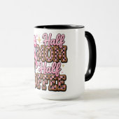 Mug Maman moitié drôle/Café (Devant droit)