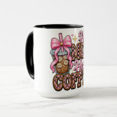 Mug Maman moitié drôle/Café (Devant gauche)