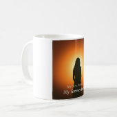 Mug Maman : Mon premier ami, mon héros | Coeur (Devant gauche)