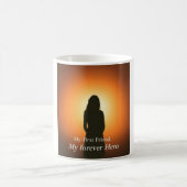 Mug Maman : Mon premier ami, mon héros | Coeur (Centre)