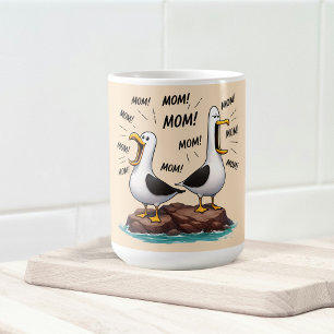 Mug Maman Mouette Drôle Personnalisé