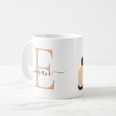 Mug Maman musulmane avec 2 fils Personnalisé (Devant gauche)