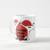 Mug Maman n'a pas élevé de punk (Devant gauche)