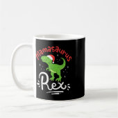 Mug Maman Noël Saurus Rex Dinosaure Mère Xmas (Gauche)