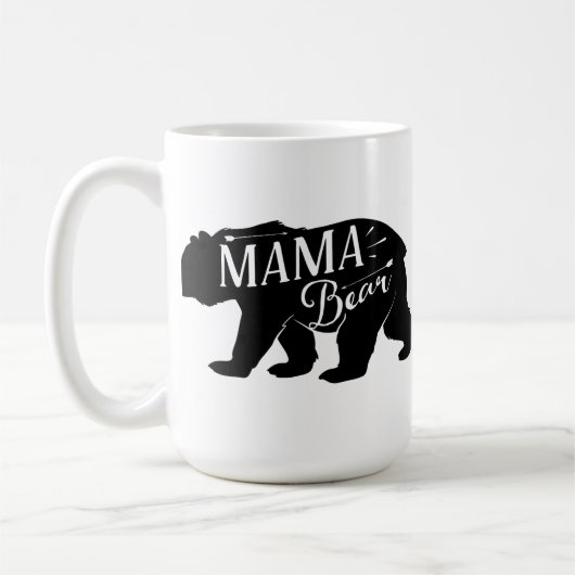Mug Maman Novelty Bear Funny Retro (Gauche)