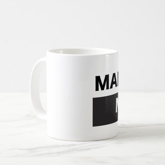 Mug Maman O de Mahjong remplacée par la conception de (Devant gauche)