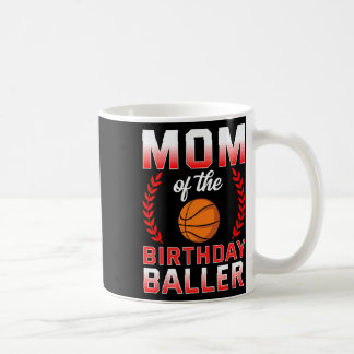 Mug Maman Of Birthday Boy Bysketbyll Anniversaire Cele
