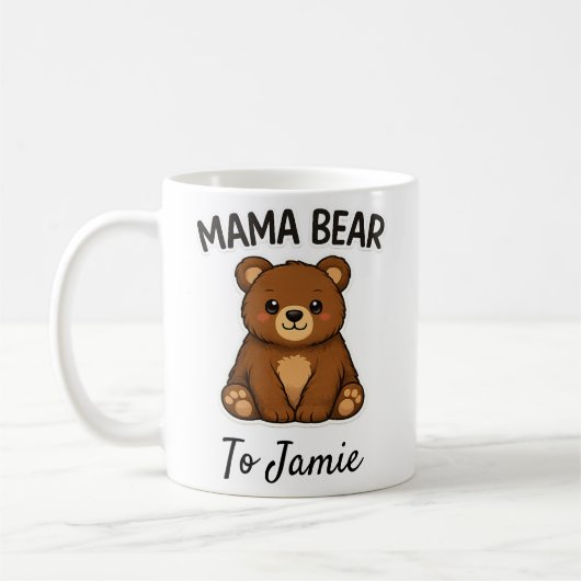 Mug Maman Ours et Bébé Ours (Gauche)