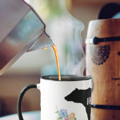Mug Maman Ourse avec Fleurs et Nom