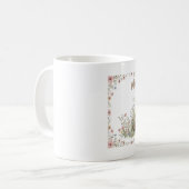 Mug Maman Ourse et Ourson Fleur Aquarelle (Devant gauche)