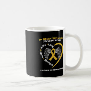 Mug Maman Papa Femmes Hommes Ailes Fille Enfance Cance