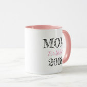 Mug Maman (personnalisable) Créé 2018 (Devant droit)