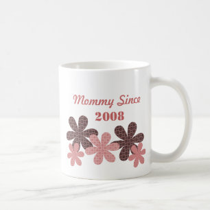 Mug Maman personnalisable de fleur depuis la tasse,