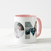 Mug Maman Photo Collage Couper Fête des mères Annivers (Devant droit)