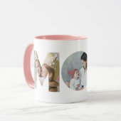 Mug Maman Photo Collage Couper Fête des mères Annivers (Devant gauche)