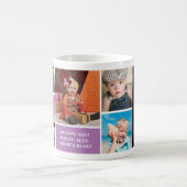 Mug Maman Photo Collage Purple Mothers Day (Centre)