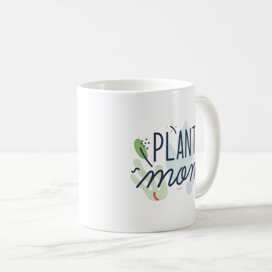 Mug Maman plante (Devant droit)