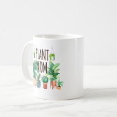 Mug Maman plante - Jardinage, Cadeau Planter Pour Mama (Devant gauche)