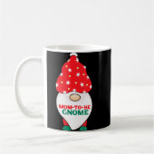Mug Maman pour être Gnome Fun Enceinte attente Noël P (Gauche)