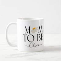 Maman pour être marguerite baby shower floral nouv
