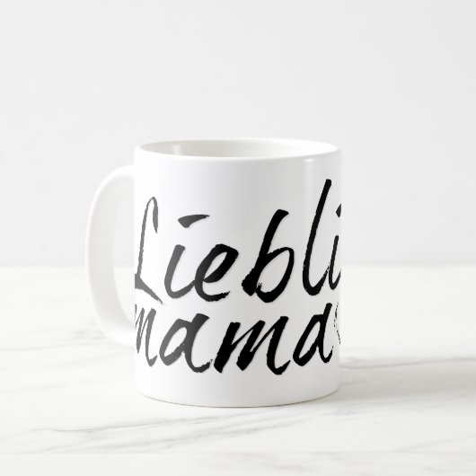 Mug Maman préférée (Devant gauche)