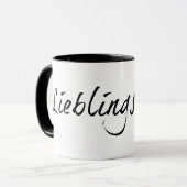 Mug Maman préférée (Devant gauche)