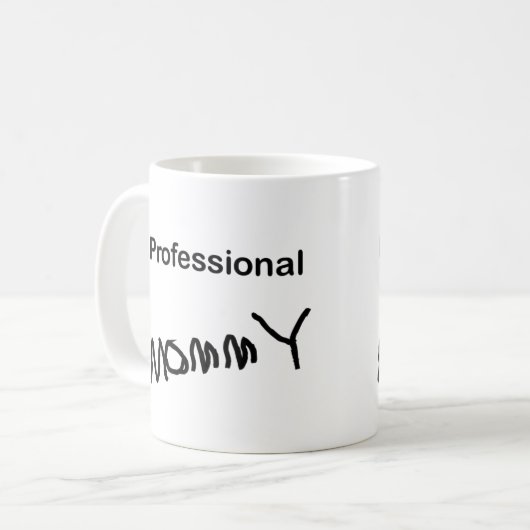 Mug Maman professionnelle (Devant gauche)