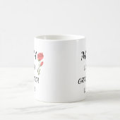 Mug Maman puis grand-mère typographie conception de fa (Centre)
