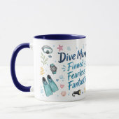 Mug Maman qui fait des éclaboussures (Gauche)