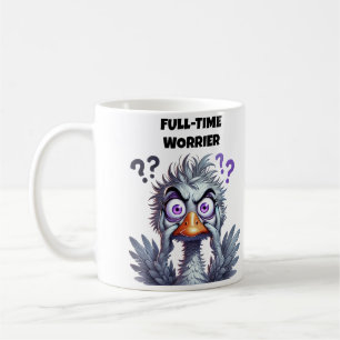Mug Maman qui s'inquiète à plein temps
