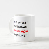 Mug maman qui travaille, génial (Devant gauche)