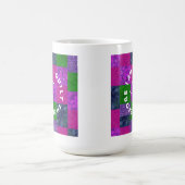 Mug Maman quilteuse grand-mère patchwork de tissu de q (Centre)