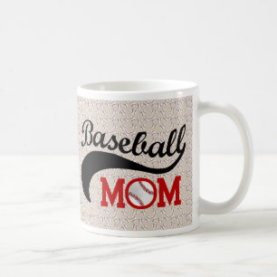 Mug Maman quotidienne de base-ball sportive