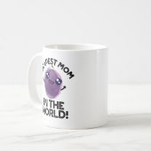 Mug Maman Raisonneuse Dans Le Monde Drôle Fruit Pun (Devant gauche)