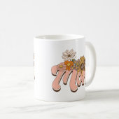 Mug Maman Retro Floral (Devant droit)