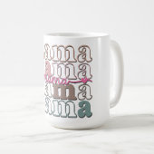 Mug Maman Rétro Mignonne (Devant droit)