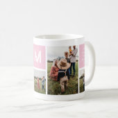 Mug Maman rose Anniversaire Personnalisé 5 Photo (Devant droit)