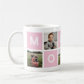 Mug Maman rose Anniversaire Personnalisé 5 Photo (Gauche)