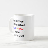 Mug maman roumaine, génial (Devant gauche)