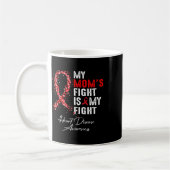 Mug Maman &#' ; s Combattre est ma lutte Conscience de (Gauche)