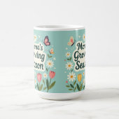 Mug Maman saison de croissance vie de maman (Centre)