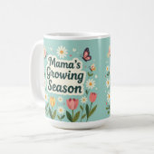 Mug Maman saison de croissance vie de maman (Devant gauche)