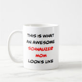 Mug maman schnauzer, géniale (Gauche)